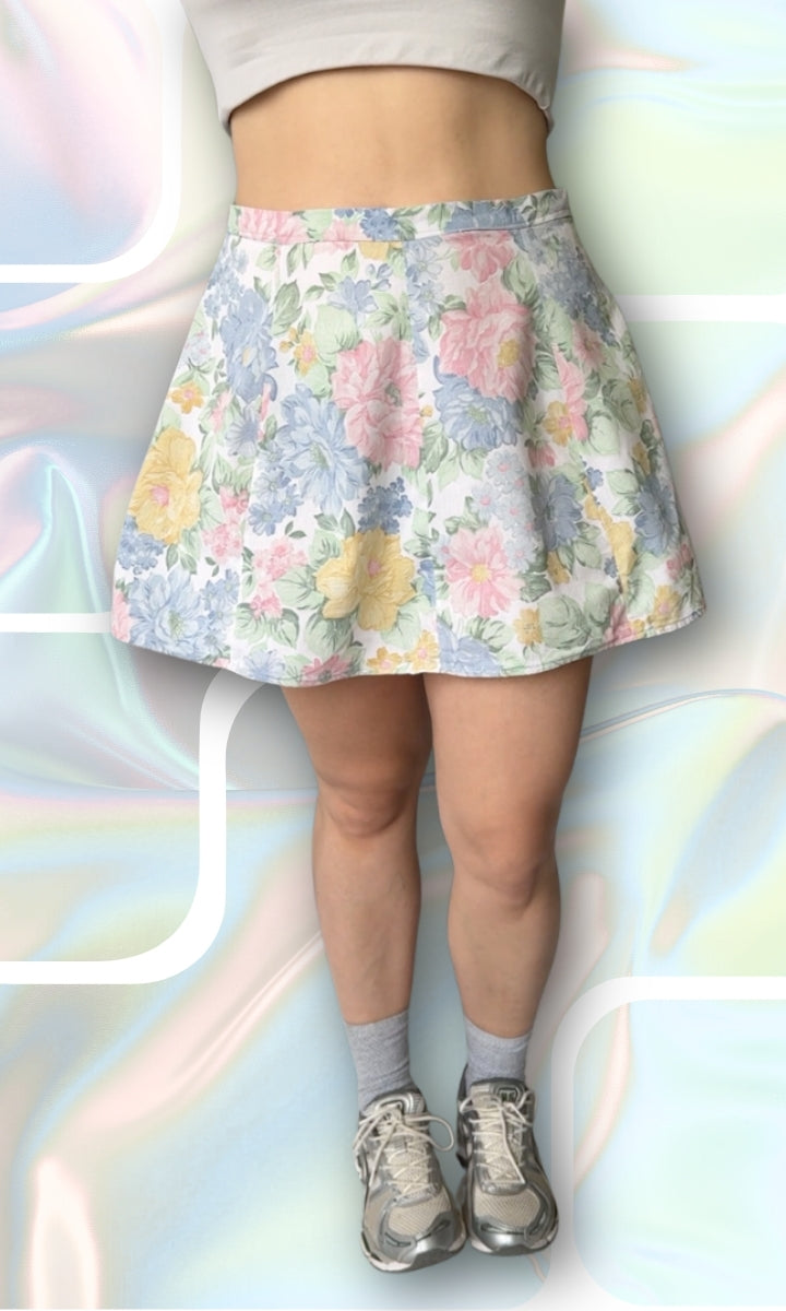 Jupe à fleurs