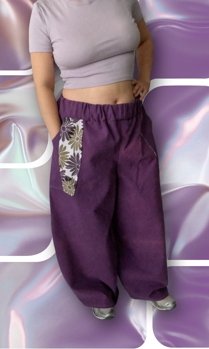 Pantalon violet
