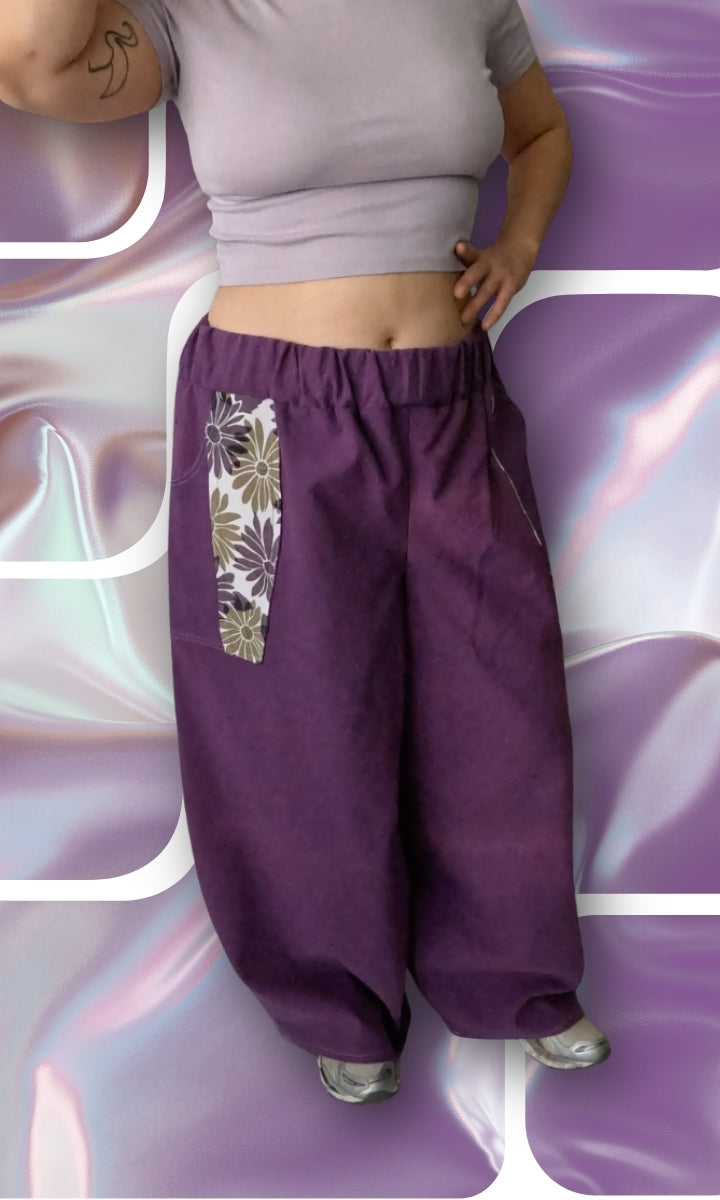 Pantalon violet